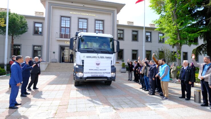Yardımlardan Oluşan Sevkiyatlardan Biri Daha Gönderildi