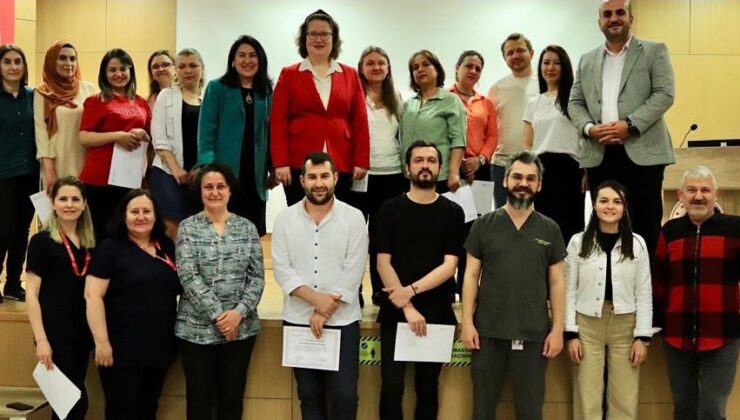 Kırklareli Eğitim ve Araştırma Hastanesinde Sertifikasyon Töreni Gerçekleştirildi