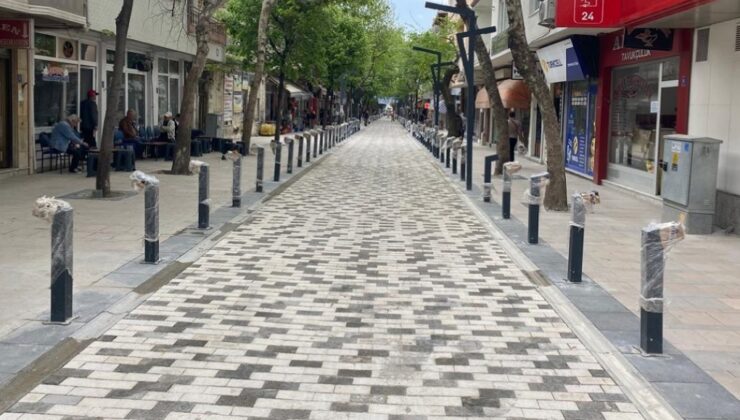 Şarköy Atatürk Caddesi Avrupa Standartlarında Görünüme Kavuştu