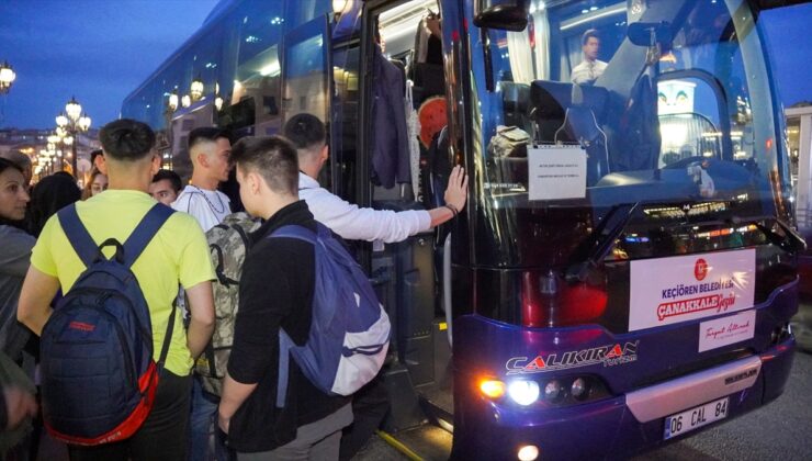 Keçiören Belediyesi Gençlere Çanakkale’yi Gezdiriyor