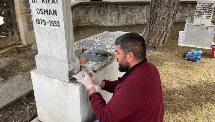 Edirne’deki Osmanlı Dönemi Mezarlıkları Ve Hazireleri Aslına Uygun Onarılıyor