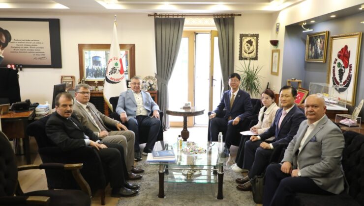 Güney Kore’den Başkan Kesimoğlu’na Ziyaret