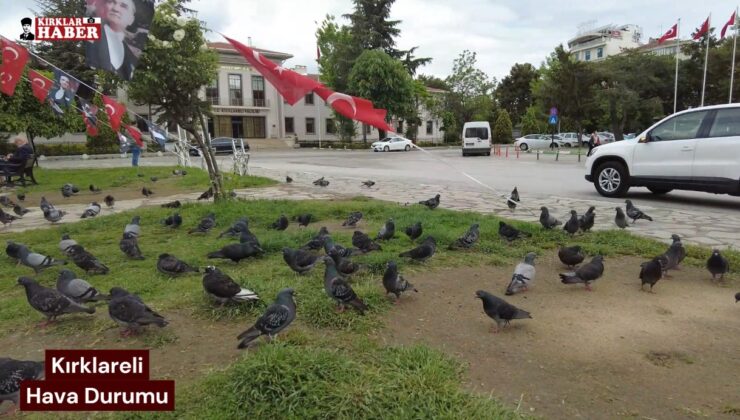 KIRKLARELİ’NDE HAFTA BOYUNCA SAĞANAK YAĞIŞ BEKLENİYOR