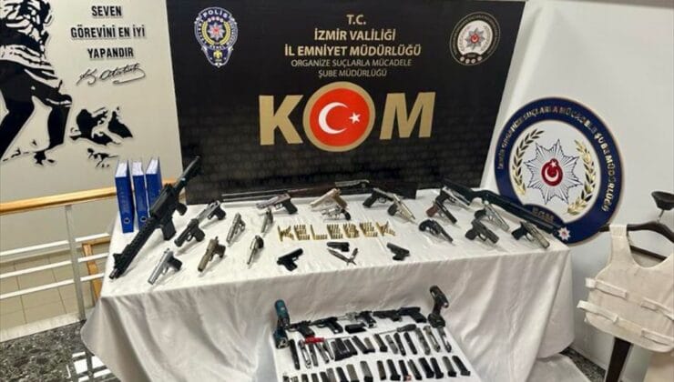 İzmir Merkezli Suç Örgütlerine Yönelik Operasyonda 4 Şüpheli Tutuklandı