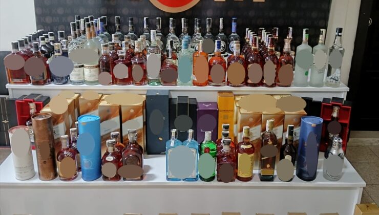 Kırklareli’nde Bir Evde 113 Litre Gümrük Kaçağı İçki Ele Geçirildi