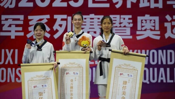 Elif Sude Akgül, Dünya Tekvando Grand Slam Şampiyonlar Serisi’nde Altın Madalya Kazandı