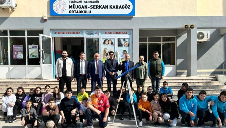 Çerkezköy İlçe Milli Eğitim Müdürü Etkinliklere Katıldı