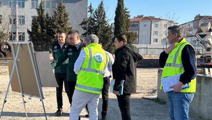 DSİ 11. Bölge Müdürü Kırklareli’nde Şantiye Ziyareti Gerçekleştirdi