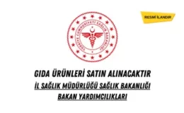 GIDA ÜRÜNLERİ SATIN ALINACAKTIR