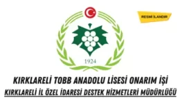 BİNA ONARIMI YAPTIRILACAKTIR
