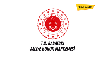 T.C. BABAESKİ ASLİYE HUKUK MAHKEMESİ