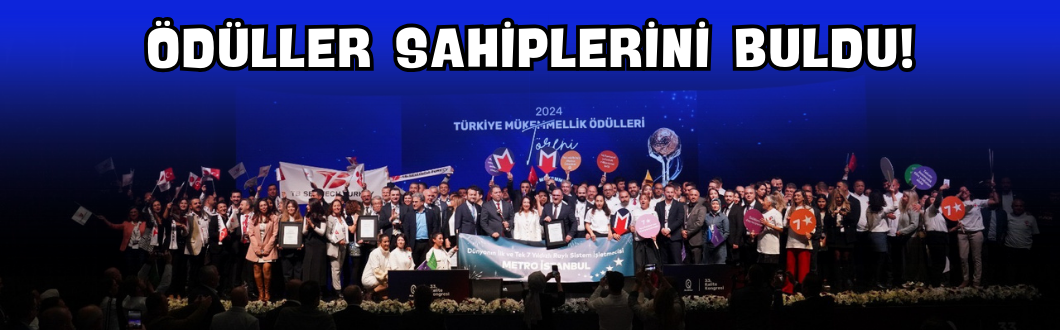 Ödüller Sahiplerini Buldu