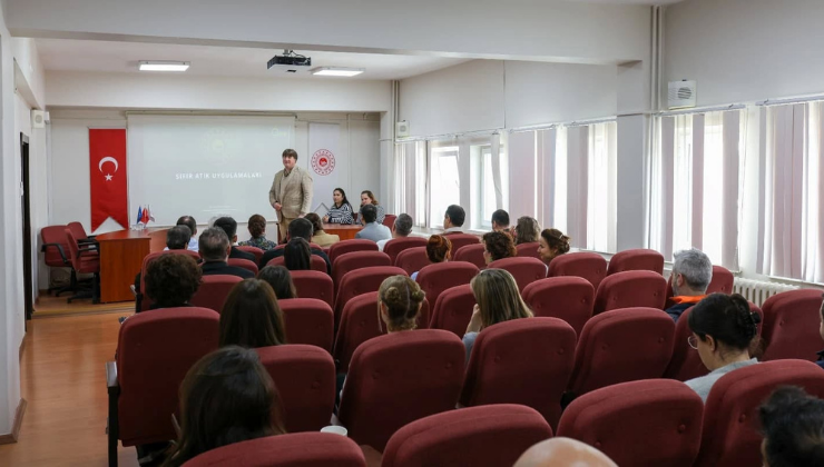 “Sıfır Atık Yönetim Sistemi” Eğitimi Düzenlendi