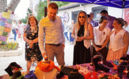 Kursiyerlerin El Emeği Göz Nuru Ürünleri Sergilendi