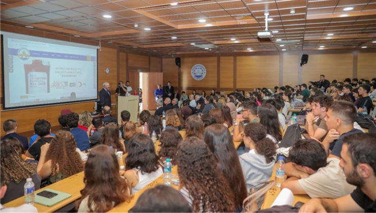 Trakya Üniversitesinde Söyleşi Gerçekleştirildi