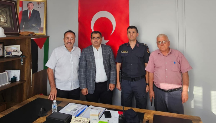 Kaymakam Balaban Göksan Madenciliğin Sahibi ile Görüştü