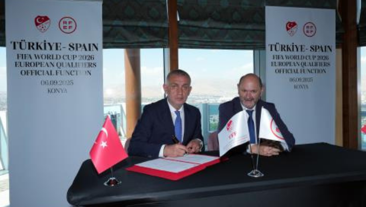 TFF ile İspanya Futbol Federasyonu Anlaşma İmzaladı
