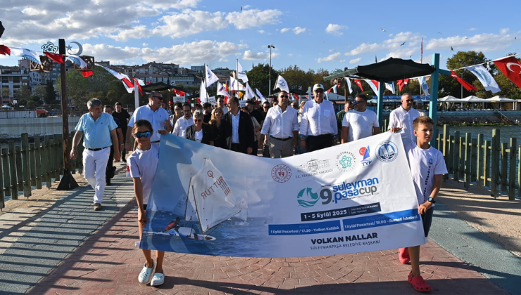 Süleymanpaşa Cup Yelken Yarışları Açılış Töreniyle Başladı