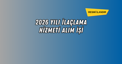 HİZMET ALIM İŞİ