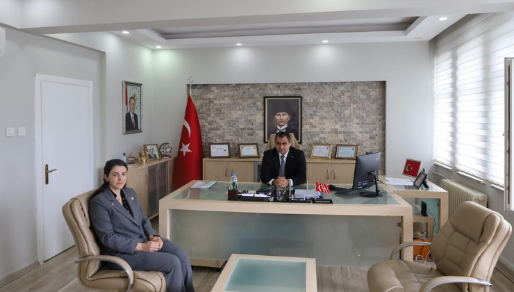 Kaymakam Balaban Gençlik ve Spor İlçe Müdürü ile Görüştü