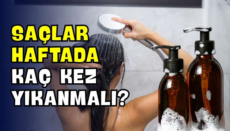 Saçlar Haftada Kaç Kez Yıkanmalı?