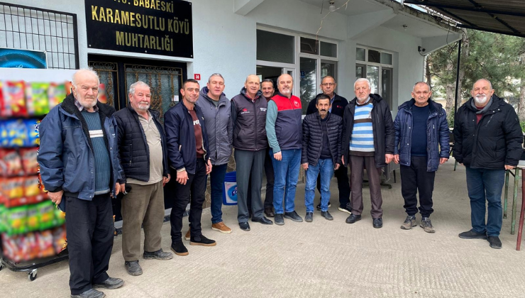 Çiftçilerle Toplantı Yapıldı!