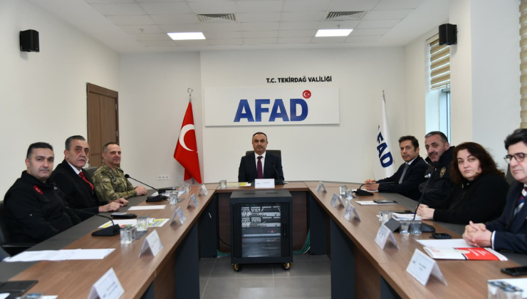 AFAD Ekiplerinin Müdahale Alanları Belirlendi!