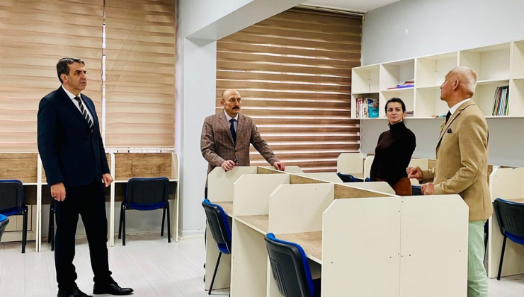 Kırklareli İl Millî Eğitim Müdürü Kırklareli Fen Lisesinde İncelemelerde Bulundu!