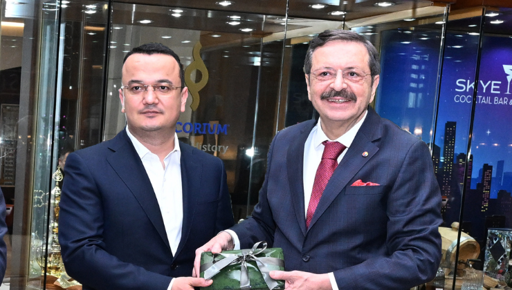 Hisarcıklıoğlu, Özbekistan Başbakan Yardımcısı Kuchkarov ile Görüştü!