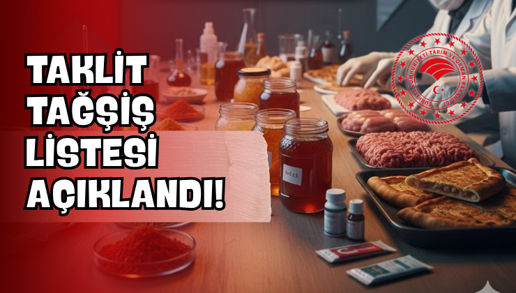 Taklit Tağşiş Listesi Açıklandı!