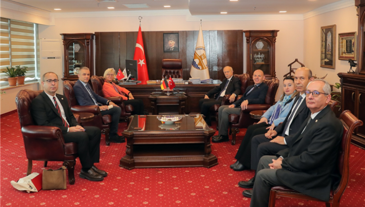 Büyükelçi Sibylle Katharina Sorg Rektör Mustafa Hatipler’i Ziyaret Etti!