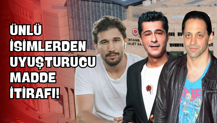 Ünlü İsimlerden Uyuşturucu Madde İtirafı!