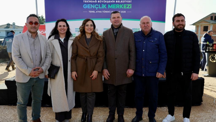 Süleymanpaşa Gençlik Merkezi’nin Temeli Büyük Bir Coşkuyla Atıldı!