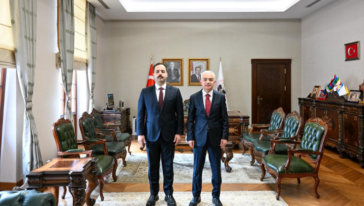 Vali Turan, Adem Levent’i Valilik Makamında Kabul Etti!