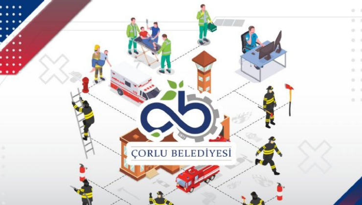 Çorlu Belediyesi Sivil Savunma Planını Uygulamaya Koydu!