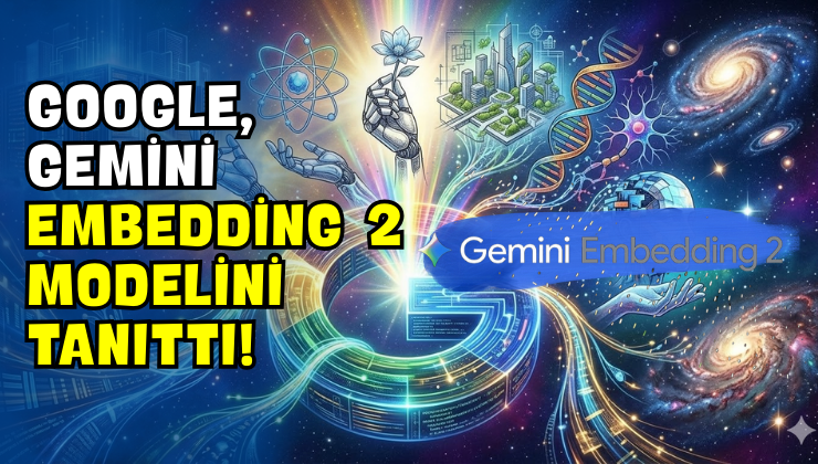 Google, Gemini Embedding 2 Modelini Tanıttı!