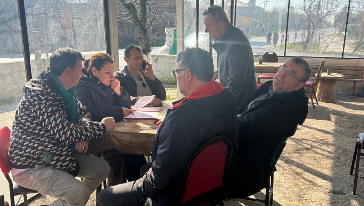 Hamzabey Köyünde Çiftçilere Bilgilendirme Yapıldı!