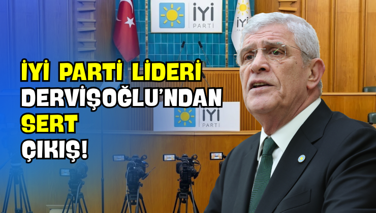 Dervişoğlu’ndan Sert Çıkış!
