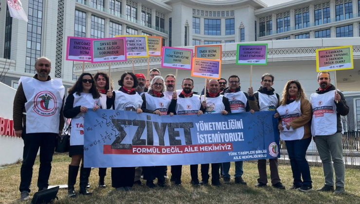 Aile Hekimliği Bileşenleri, Sağlık Bakanlığı Önünde Bir Basın Açıklaması Düzenledi!