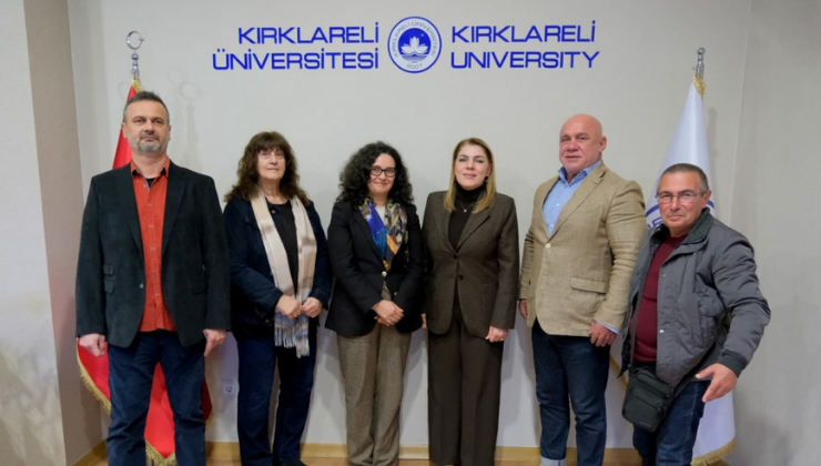 Bulgaristan Heyeti Rektör Rengin Ak’ı Ziyaret Etti!