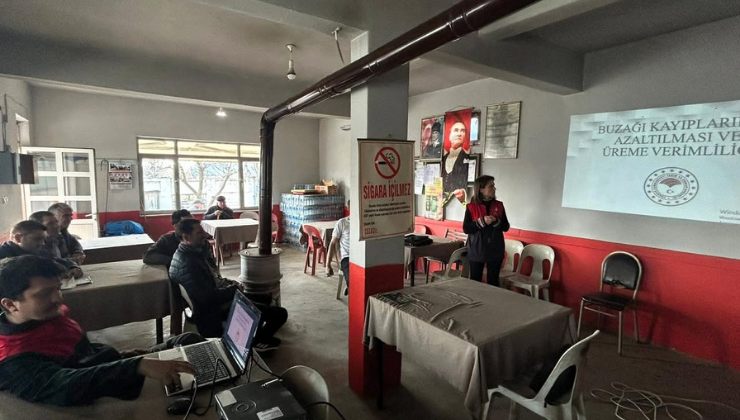 Üreticilere Yönelik Eğitim Verildi!