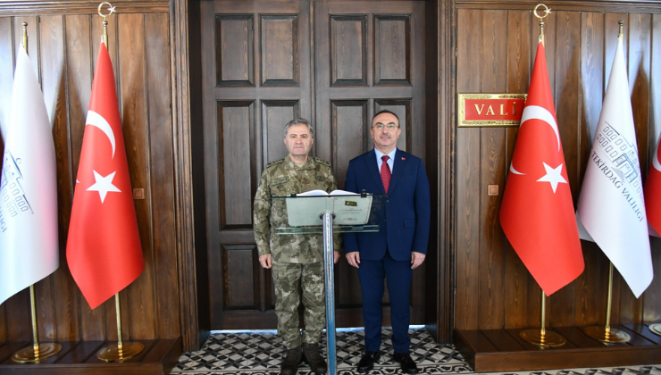 Kara Kuvvetleri Komutanı Tokel Vali Soytürk’ü Ziyaret Etti!