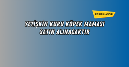 KÖPEK MAMASI MAL ALIMI