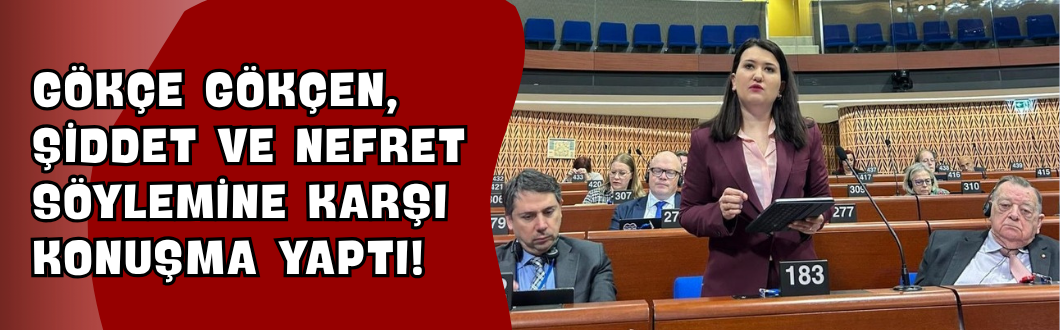 Gökçe Gökçen, Şiddet ve Nefret Söylemine Karşı Konuşma Yaptı!