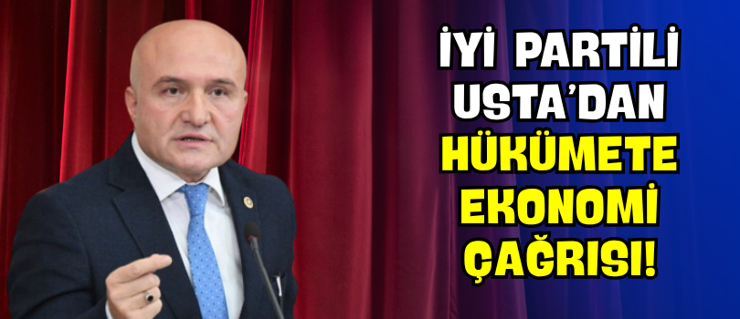 İYİ Partili Usta’dan Hükümete Ekonomi Çağrısı!