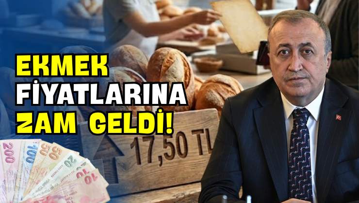Ekmek Fiyatlarına Zam Geldi!