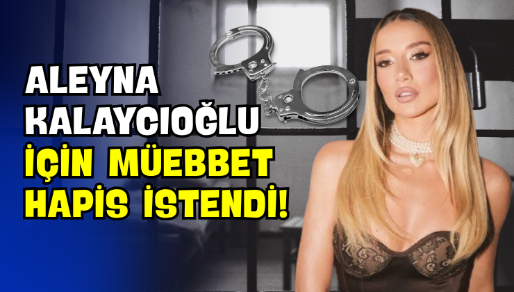 Aleyna Kalaycıoğlu İçin Müebbet Hapis İstendi!