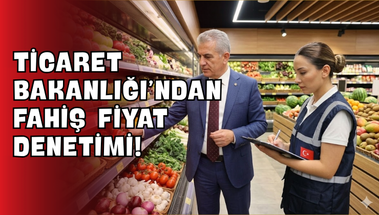 Ticaret Bakanlığı’ndan Fahiş Fiyat Denetimi!