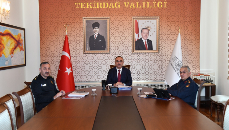 Vali Soytürk Güvenlik Toplantısına Katıldı!