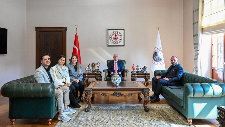 Vali Turan Konuklarını Ağırladı!